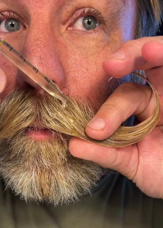 Mustache Wax Remover